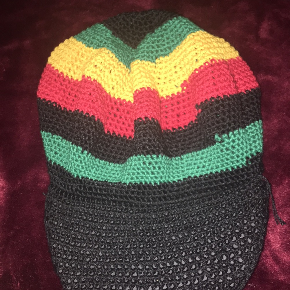 Rasta hat bob Marley colors.